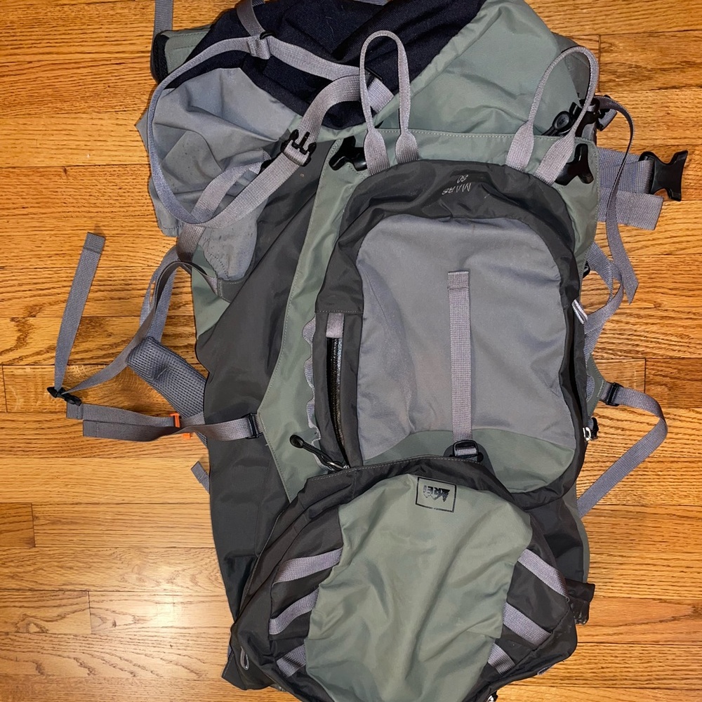 80 Liter REI Internal Frame Backback